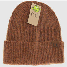 Load image into Gallery viewer, C.C Soft Ribbed Cuff Beanie