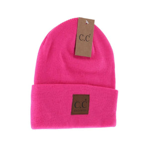 Unisex Classic Oversized Logo CC Beanie